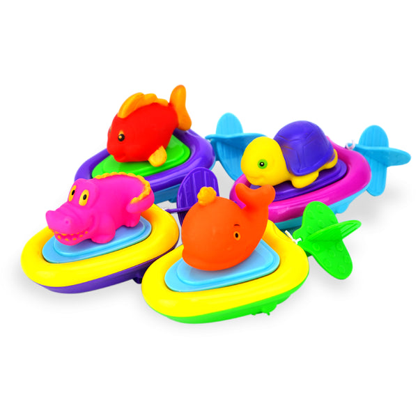Boley Boats Bathtub & Pool Toys - 12 Pk Kids Bath Toys & Swimming Pool –  Boley Store