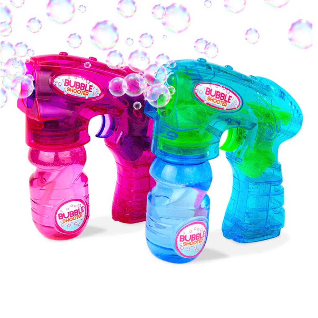 SkyCo Bubble Gun – 2pcs Bubble Guns for Kids – Pink and Blue Bubble Guns